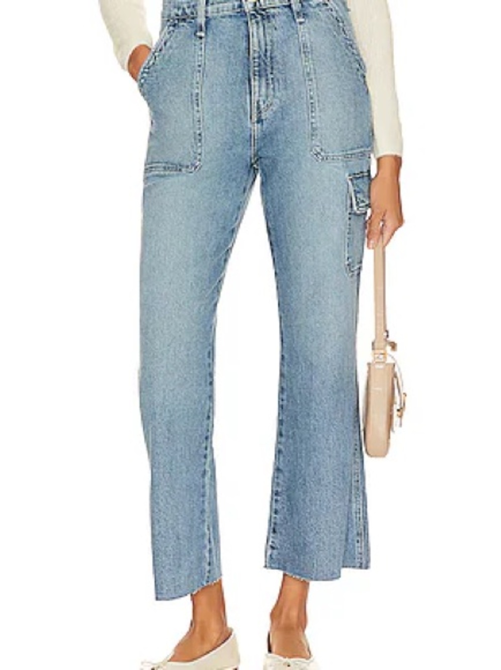 Hudson Faye Utility Ultra High-Rise Bootcut Jean